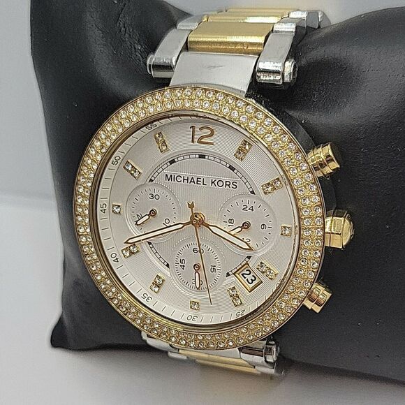 Michael Kors MK5626 Womens Stainless Steel Analog Silver Dial Quartz Watch BC769 - Picture 2 of 10